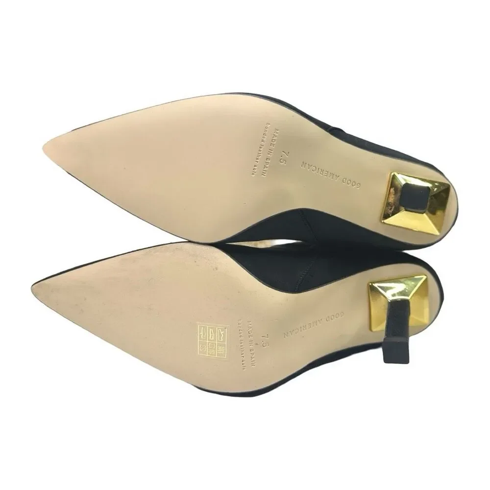 Good American High Kickstand Booties - Size 7.5
